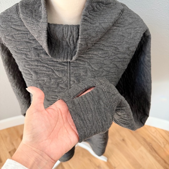 Zella Charcoal Cowl Neck Sweater - Picture 9 of 12
